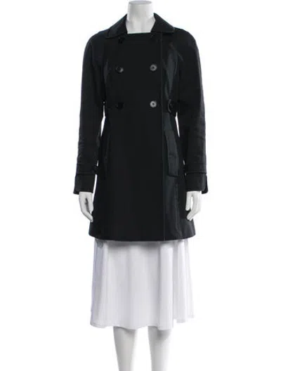 Pre-owned Paul Smith Trench Coat In Black