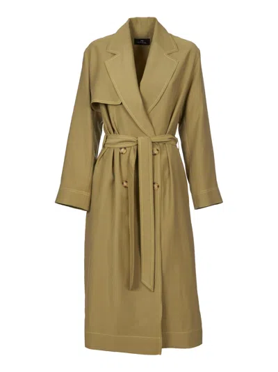 Paul Smith Trench In Green