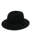 PAUL SMITH PAUL SMITH TRILBY WOOL FEDORA HAT