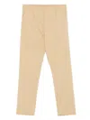 Paul Smith Beige Trousers With Elastic In Beige