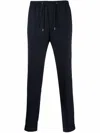 Paul Smith Gents Drawcord Trousers In Blue