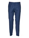 Paul Smith Tailored Tapered-leg Trousers In Blue