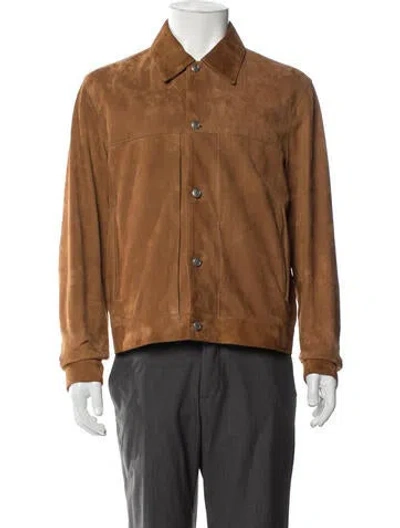 Pre-owned Paul Smith Trucker Jacket In Brown