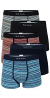 Paul Smith Five-pack Boxer Briefs For Men In Multi