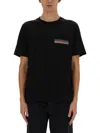 Paul Smith Regular Fit Cotton T-shirt In Black