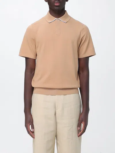 Paul Smith T-shirt  Men Color Beige In Brown