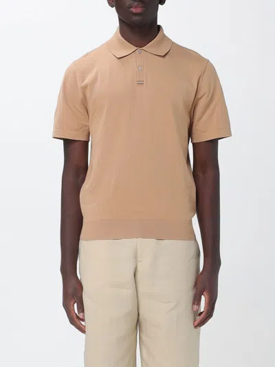 Paul Smith T-shirt  Men Color Beige In Brown