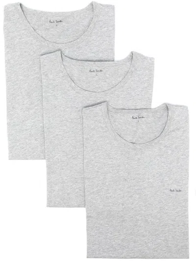 Paul Smith T-shirts And Polos Grey In White