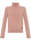 Paul Smith Cashmere Turtleneck In Pink