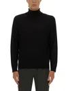 Paul Smith Turtleneck Shirt In Black