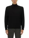 Paul Smith Turtleneck Shirt In Black