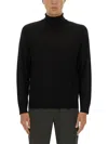 Paul Smith Turtleneck Shirt In Black