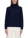 Paul Smith Chic Merino Wool Sweater For Women In Blue