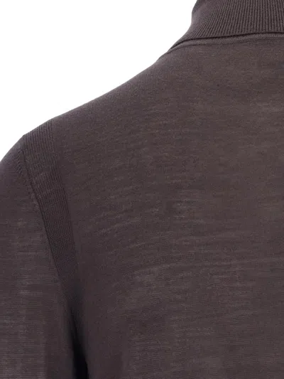Paul Smith Turtleneck Sweater In Dove Grey