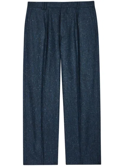 PAUL SMITH TWEED WOOL TROUSERS