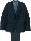Paul Smith Twill Suit In Blue