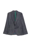Paul Smith Two-button Blazer In Gray