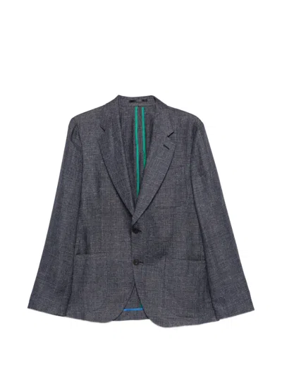 Paul Smith Two-button Blazer In Gray