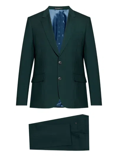 Paul Smith Two-piece Single-breasted Suit In Green
