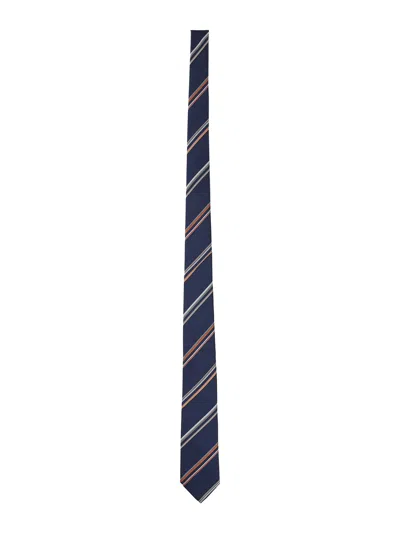 Paul Smith "two Stripe" Tie In Multi