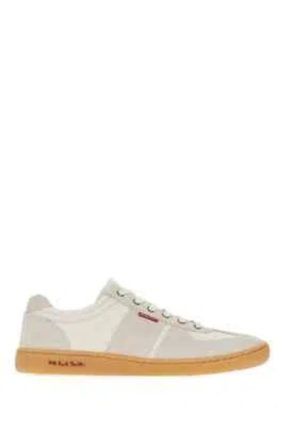 Pre-owned Paul Smith Two-tone Leather And Suede Roberto Sneakers In 01