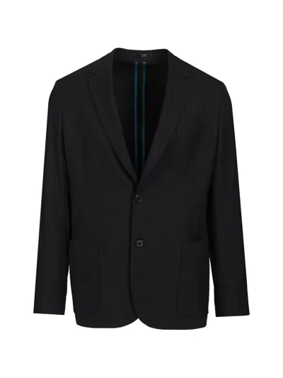 Paul Smith Two-button Blazer In Black