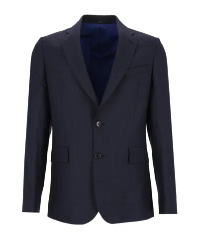 Paul Smith Two-button Tailored Suit In Blue