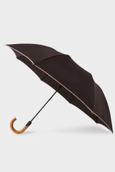 Paul Smith Umbrella Crook M Tri In Brown