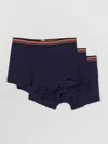Paul Smith Stripe-detailing Cotton Boxers (pack Of Three) In Blue