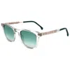 Paul Smith Unisex 50 Mm Green Sunglasses