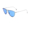 Paul Smith Unisex 56 Mm Blue Sunglasses