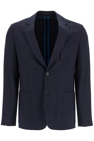 Paul Smith Unlined Wrinkle Resistant In Blue