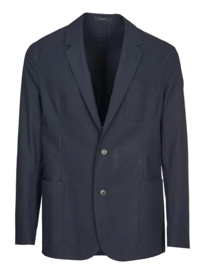 PAUL SMITH UNSTRUCTURED BLUE JACKET