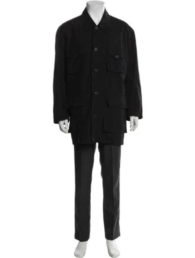 Pre-owned Paul Smith Utility Jacket In Gray