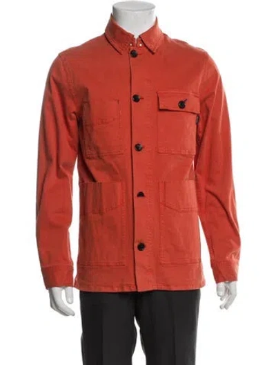 Pre-owned Paul Smith Utility Jacket In Orange