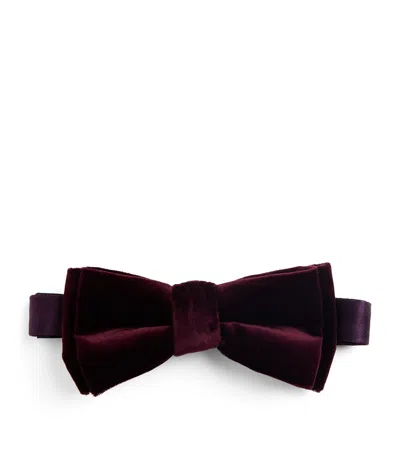 PAUL SMITH VELVET BOW TIE
