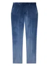 Paul Smith Velvet Trousers In Blue