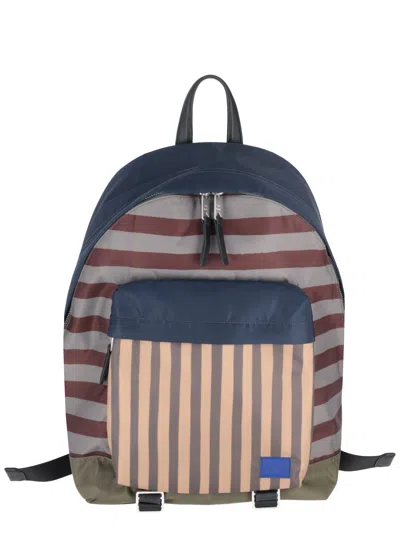 Paul Smith Men Bag Backpack In Blue