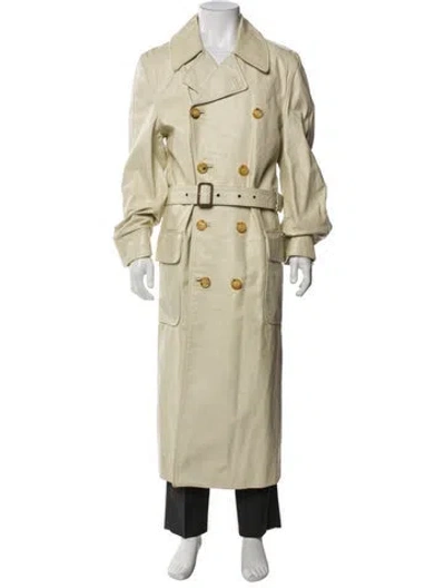 Pre-owned Paul Smith Vintage 1990's Trench Coat In Neutral