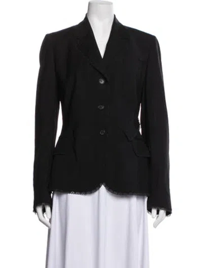 Pre-owned Paul Smith Virgin Wool Blazer In Black