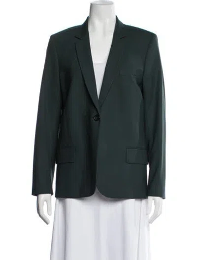 Pre-owned Paul Smith Virgin Wool Blazer In Green