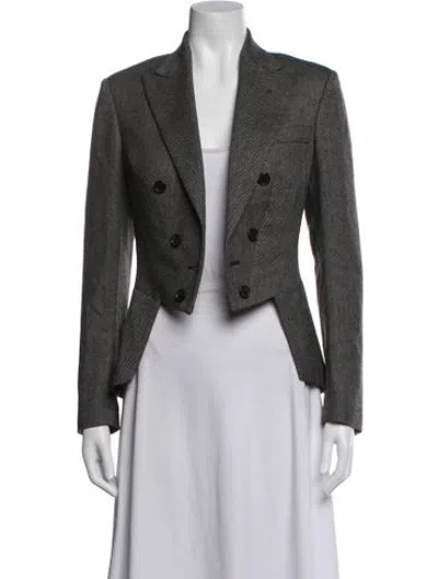 Pre-owned Paul Smith Virgin Wool Tweed Pattern Blazer In Multicolor