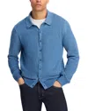 Paul Smith Waffle Knit Cardigan In Blue