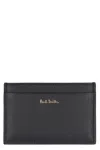 Paul Smith Black Signature Stripe Balloon Print Card Holder In 79