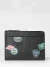 Paul Smith Hotel-patch Leather Document Case In Black