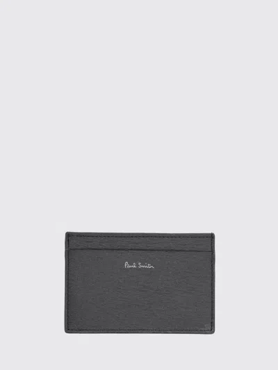 Paul Smith Wallet Men Color Black In Gray