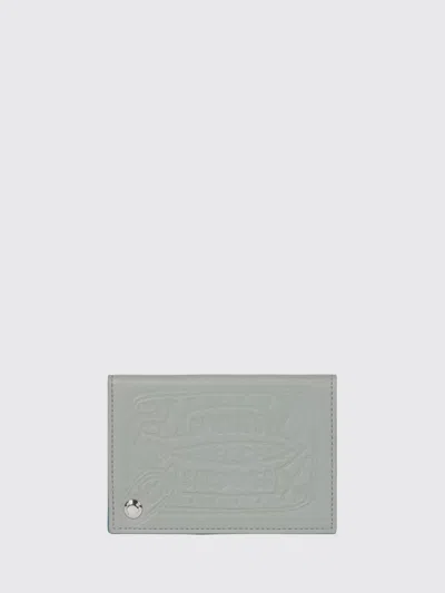 Paul Smith Sardines Embossed Card Holder In Gray