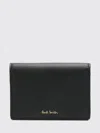 Paul Smith Men's Foldable Wallet Card Holder In Black