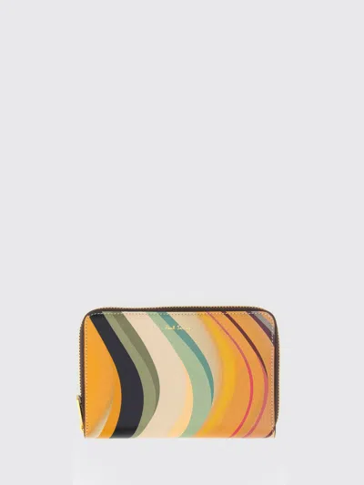 Paul Smith Dusky Swirl Wallet In Multi
