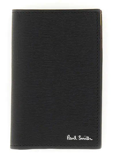 Paul Smith Wallet With Logo In Black